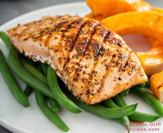 Salmon on George Foreman Grill: A Quick and Tasty Recipe